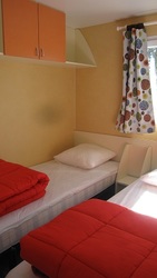 Chambre mobil-home Lancelot et Perceval
