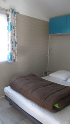 Chambre 1 mobil-home Gareth