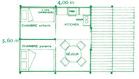 Plan des Tentes en bois/toile