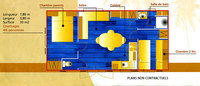 Plan des mobil-homes Atlante