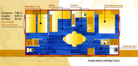 Plan des mobil-homes Florès
