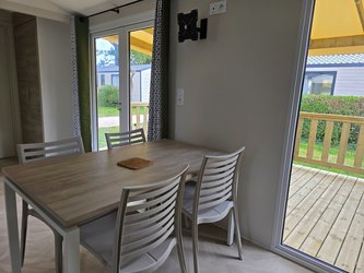 Séjour mobil-home Lancelot