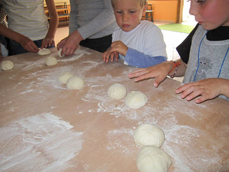 Atelier fabrication de pain
