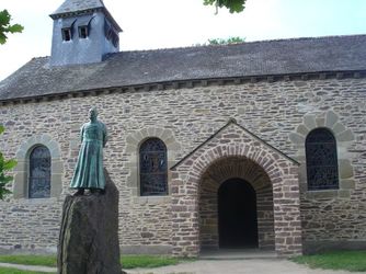 L'abbé Gillard et son église