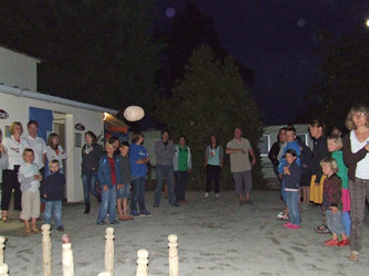 Jeu de quilles bretonnes