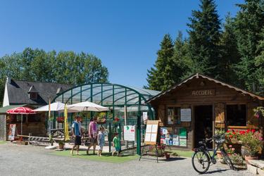 Accueil du camping