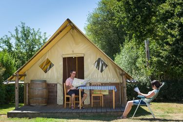 Tente bois toile Fée Viviane