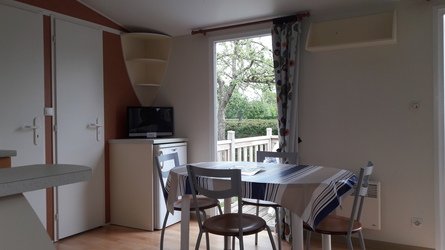 Séjour mobil-home Lancelot