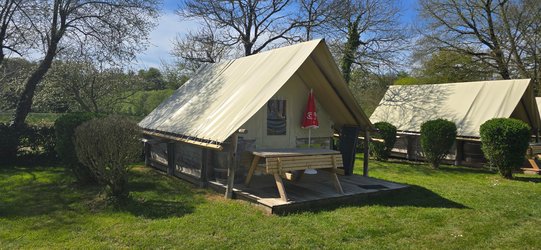 Tente bois toile Fée Viviane